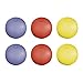 Price comparison product image eBuyGB Pack of 6 Inflatable Translucent Beach Balls, 26.5 cm/10", Mixed