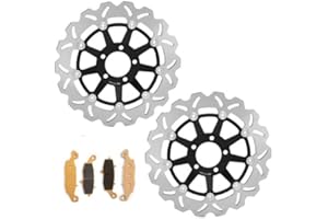 TARAZON 300mm Disques de Frein Avant et Plaquettes pour KAWASAKI Z750 Z750S ZR-7 ZR7S ZR 750 1996-2007