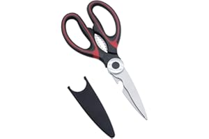 RITTER-DIE SCHÄRFEREI Ritter Ciseaux de cuisine de qualité supérieure à coupe spéciale – Ciseaux de cuisine polyvalents – Ciseaux ménagers de qualité supérieure avec décapsuleur – Ciseaux pour une utilisation en cuisine