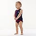 Splash About Baby Wrap Neoprene Wetsuit - Navy Blue, Medium, 6-18 Months