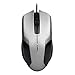 Produktbild Kingko Professionelle Design Mini Mode 1600DPI Optische USB LED verdrahtet Gaming Maus Mäuse für PC Laptop Scroll Wheel Mäuse (Gray)