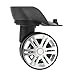Produktbild P Prettyia 1 Paar 360° Drehbare Lenkrollen Ersatz Rollen Wheels Ersatzrad Räder für Trolley Gepäckkoffer Reisekoffer Hartschalenkoffer