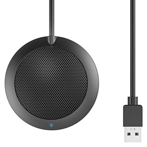 Preisvergleich Produktbild Omnidirektionales Pickup-Mikrofon mit USB-Schnittstelle Kostenloses Konferenzmikrofon für Voice-Chat-Gaming-Meetings