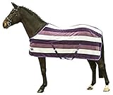Strapazierfähig HKM 550813 Abschwitzdecke fashion stripes mit Kreuzgurt, L