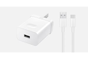 HONOR SuperCharge Power Adapter Max 35W With Type A To C Cable White - Charging Adapter - USB-C - Compatible with Samsung Galaxy, Xiaomi, Google Pixel, Oppo, Oneplus