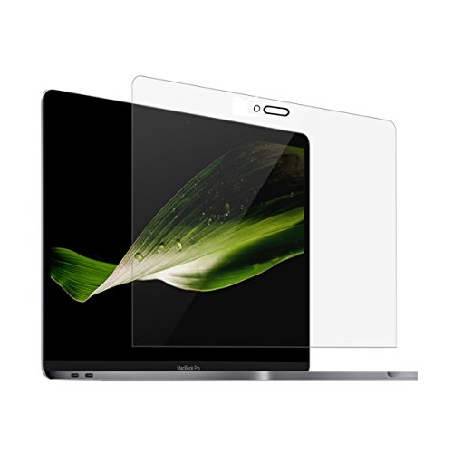 MOSISO Premium 9H Härte superdünn HD Klar Bruchsichere Kratzfest Gehärtetem Glas Displayschutzfolie für NEUESTE Macbook Pro 15 Zoll with Touch bar (A1707, Oktober 2016), Klar - 6