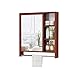 Produktbild J-Z Raum Aluminium Profil Bad Spiegel Schrank Spiegel Box Reinigung Spiegel Box Schrank Wandbehang Schrank (Farbe: # 1, Größe: 60 * 70 cm), 1, 70 * 70 cm