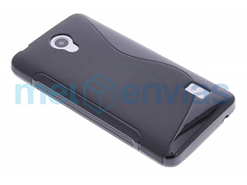 Funda carcasa para HUAWEI Y635 GEL TPU Dise o S-Line Color NEGRO Funda carcasa para HUAWEI Y635 GEL TPU Dise o S-Line Color NEGRO