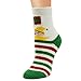 Produktbild Weihnachten Socken Damen Btruely Schneemann Socken 3D Gedruckt Weihnachten Socken Frauen Casual Socken Nette Unisex Socken Weihnachtsmotiv Weihnachten Festlicher Baumwolle Socken (E)