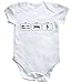 HippoWarehouse Eat Sleep Surf baby vest boys girls