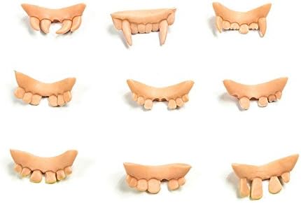 Halloween Horror Vampire Teeth Dental Veneers Fangs Dracula Fancy Dress Prop