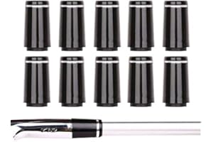 Golf Builder 10pcs Tip Size .370 Golf Ferrules for Taper Tip Iron Wedge