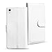 Produktbild Sony Xperia Z3+ (Plus) Bookstyle Hülle, Conie Mobile PU Leder Schutzhülle Handytasche Bookcase Tasche Premium Klapphülle in Weiss