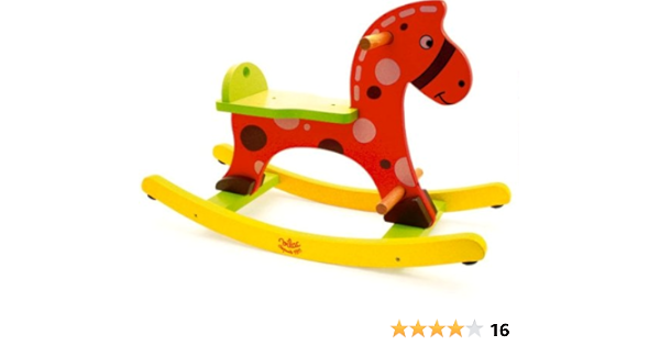 Vilac Porteurs Et Trotteurs Stormy Cheval A Bascule Amazon Fr Bebe Et Puericulture