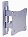 Price comparison product image Intecbrackets® - Guaranteed to fit all DVD / TV combi 17 19 20 22 23 24 silver TV wall bracket with swivel and tilt - lifetime waranty