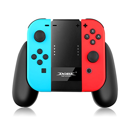 IVSO Joy-Con Charging Grip Komfort Griff Halter Power Ladegert + 2M USB Kabel fr Nintendo Switch (Schwarz) IVSO Joy-Con Charging Grip Komfort Griff Halter Power Ladegert + 2M USB Kabel fr Nintendo Switch (Schwarz)