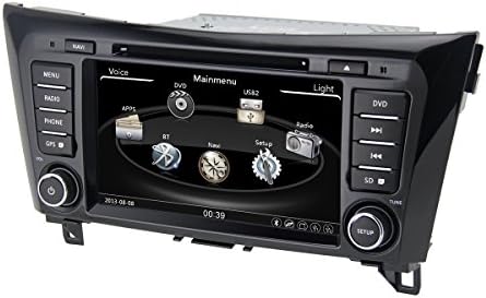 QSICISL 8 inch Wince for Nissan QASHQAI 2014 In Dash HD Touch Screen Car DVD multimedia Video Player GPS Navigation Stereo Support Bluetooth/SD/USB/FM/AM Radio/DVR/3G/AV-IN/1080p