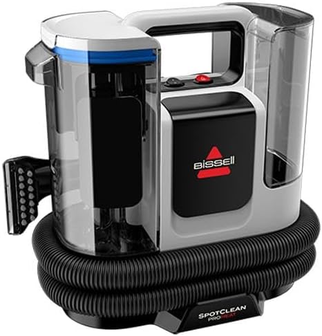 BISSELL SpotClean ProHeat Advanced, Taşınabilir Halı Temizleme Makinesi, Kompakt Çok Yüzeyli Kanepe Temizleyici, Güçlü 1125 W Motor, İnatçı Lekeler İçin Üçlü Temizlik, Kablolu, 3924N