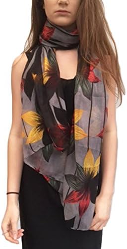 UK SELLER!!! Extensive range of Celebrity Style Ladies Long Scarves, Wraps, Shawls-YELLOW-TROPIC