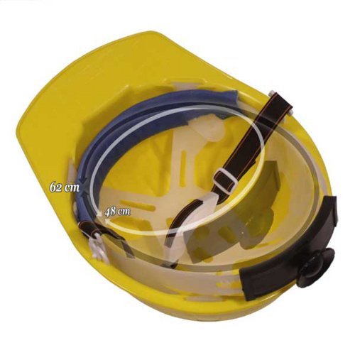 Mauk Sicherheitshelm mit Kinnriemen gelb 1505 - 5