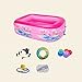 Produktbild Neilyn Aufblasbares Baby-Swimmingpool-tragbares Ausgangs-aufblasbares Badewanne-Isolierungs-Kind-Spiel-Pool-Kind-Baby-Schwimmen-Fass-neugeborener Swimmingpool (Color : B)