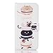 Produktbild Nancen Samsung Galaxy J5 2016 / SM-J510X (5,2 Zoll) Handyhülle Ledertasche Gemalt Erleichterung Prägung Relief Vier Kawaii Fette Katze Muster Bookstyle PU Leder Hülle Flip Cover Etui mit Standfunktion Magnetverschluss Brieftasche / Wallet und Card Slot Case Handy Schutzhülle
