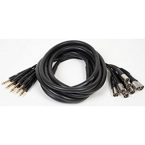 MC-08 8x Multicore 5m XLR-male / jack simétrico