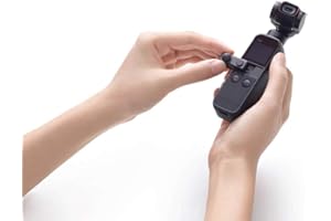 DJI Pocket 2 Mini Joystick - Contrôle de l’Inclinaison et du Panorama, Contrôle du Zoom (Seulement sur DJI Pocket 2), Changement de Modes de nacelle Black