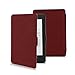 Price comparison product image Homgrace Kindle Case Kindle Paperwhite Cover Ultra Slim Magnetic Leather Protective Case Cover Cell Skin with Auto Sleep / Wake for All-New Kindle Paperwhite E-reader, fits all Paperwhite generations, Business Elegant Style Red
