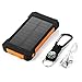 Produktbild Yao Dual USB Portable Solar Ladegerät Universal Solar Power Bank für Telefon Orange