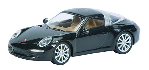 Preisvergleich Produktbild Schuco 452617100 - Porsche 911 Targa 4S 1:87, schwarz metallic