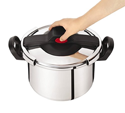 Tefal p4394833, Edelstahl, CLIPSO ESSENTIAL Schnellkochtopf 7,5 l - 2