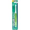 GUM Tapered 308R End-Tuft Biodegradable Toothbrush, Adult