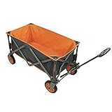 Platzsparend zusammenfaltbar Portal Alf Trolley XL Bollerwagen bis 100 kg Strandwagen Handwagen Kinderwagen + Boden & Tasche
