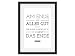 Produktbild Druck Poster Kunstdruck AM ENDE WIRD ALLES GUT Zitat Oscar Wilde Print DIN A4