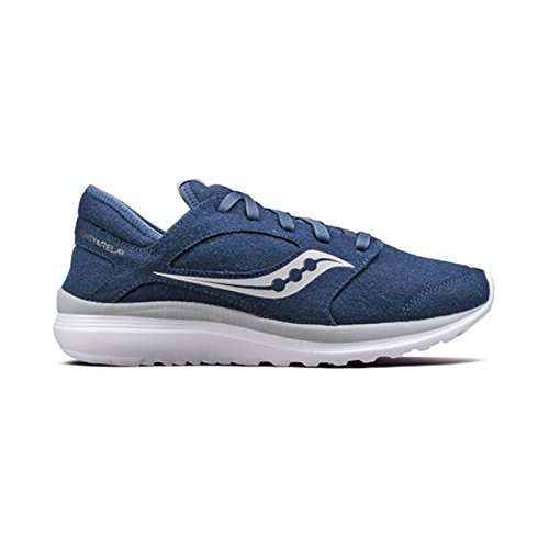 E7510 Sneaker uomo Wool Saucony Kineta Relay BLU Scarpe Lana Shoe Man [42.5]