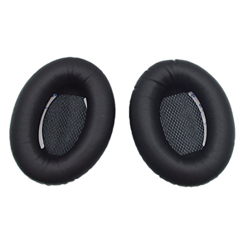 Reemplazo Cojín de oído para Bose Quietcomfort 2 QC2, Quietcomfort 15 QC15, Quietcomfort 25 QC25, Quietcomfort 35 QC35, Around Ear 2 AE2, AE2i, AE2w Auriculares con iParaAiluRy Garantía
