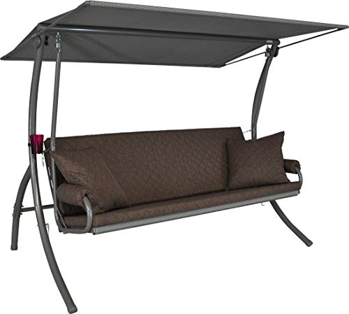 Preisvergleich Produktbild Angerer Elegance Joy Hollywoodschaukel, Taupe