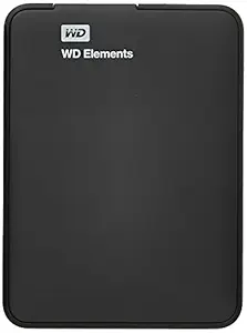 WD Elements 1TB USB 3.0 Portable External Hard Drive (Black)