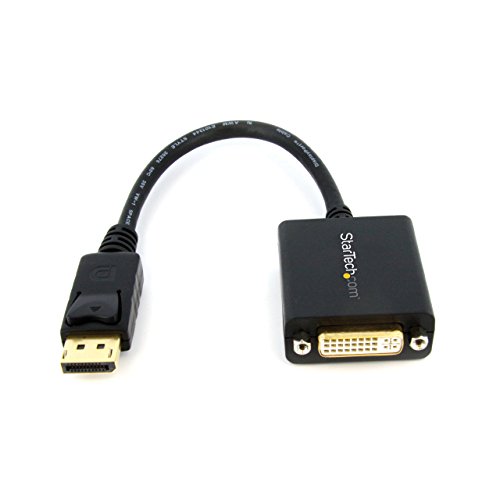 StarTech.com DisplayPort auf DVI Adapter - DP (Stecker) zu DVI-I (Buchse) Video -Konverter - maximale Auflösung 1920x1200
