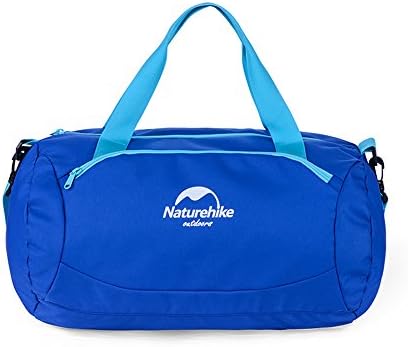 Yesay Wet Dry Gym Bag (Waterproof) Men and Women | CrossFit, Yoga, Pilates, Weightlifting, Exercise | Lightweight, Compact Travel Carryall | Sky Cloud Blue
