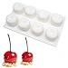 Produktbild Todaytop 3D-Kirsche-Silikon-Form mit 8 Mulden Form für Kuchendekoration Kuchenform Cupcake-Backform Silikonform für Mousse französisches Dessert,Backform, Backmatte, 29.5 * 17 * 5cm