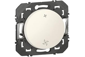 Legrand - Interrupteur commande VMC dooxie finition blanc