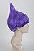 Topcosplay Women's Stand Style Cosplay Wig Halloween Party Adult Hair (Purple)