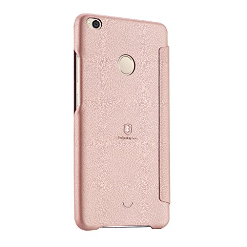 XiaoMi Mi Max 2 Funda - Protecci  n Completa Suave Cubierta Caja Cubierta del Tir  n con Ranura Tarjetas para XiaoMi Mi Max 2 - Pink