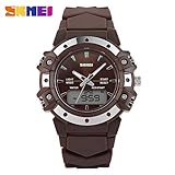 Easy Go Shopping Uhren der Männer und der Frauen Wasserdichte elektronische Sport-Uhr-Mode-Studenten-Uhr im Freiensport (Color : 5)