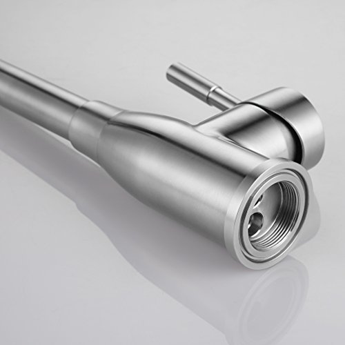 BONADE 360° Schwenkbar Auslauf Edelstahl Küchenarmatur Wasserhahn Küche für Bad Badenzimmer Waschbecken - 8