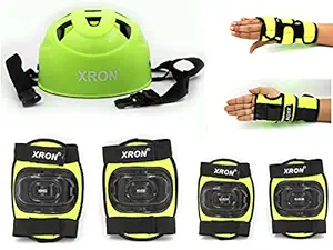 Xron Protective Set for Cycling and Skating Protective Gear Suitable for Boys and Girls 7 Pcs Set