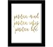 Tiedribbons® Positive Mind Positive Vibes Framed Poster(13.6 Inch X 10.2 Inch) RS.379.00