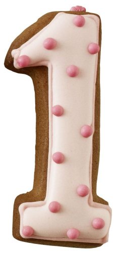 Birkmann Ausstechform Zahl 1, 6 cm, Edelstahl - 2